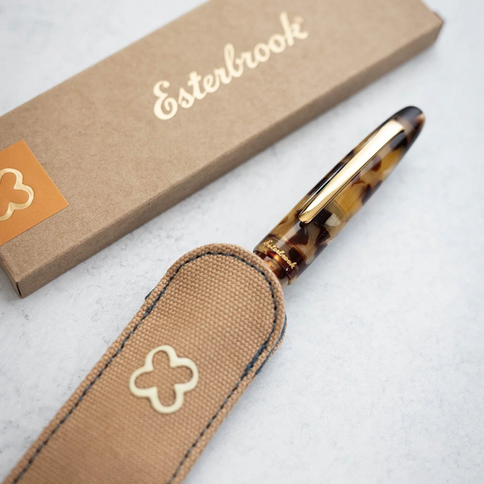 Esterbrook The Pen Pocket Canvas Sleeve MMO - Tan