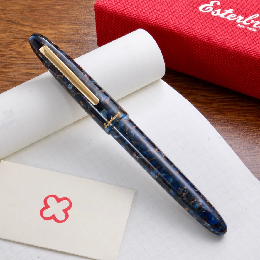 Esterbrook Estie Fountain Pen - Nouveau Blue (Gold Trim)