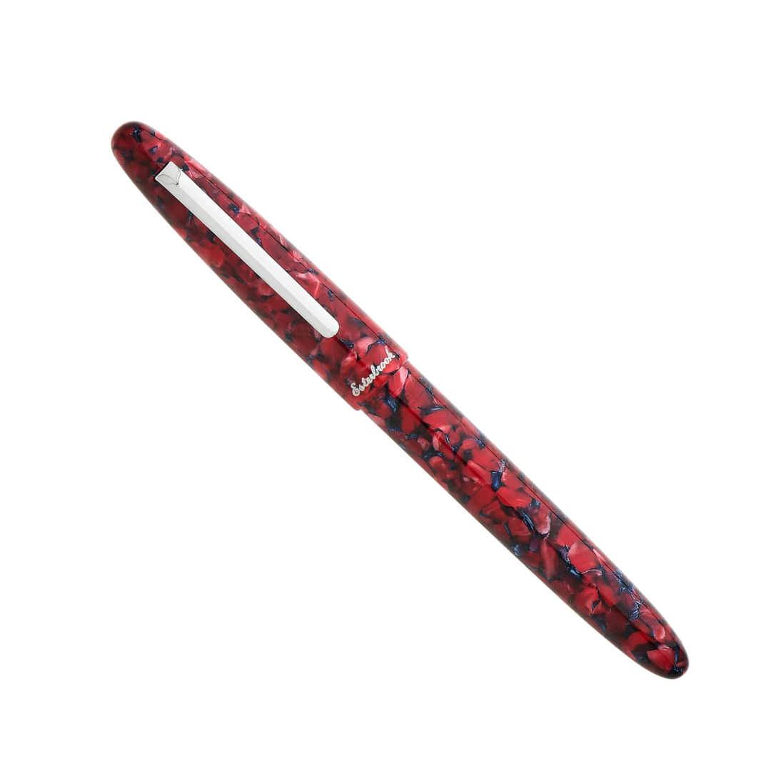 Esterbrook Estie Fountain Pen - Scarlet (Chrome Trim)
