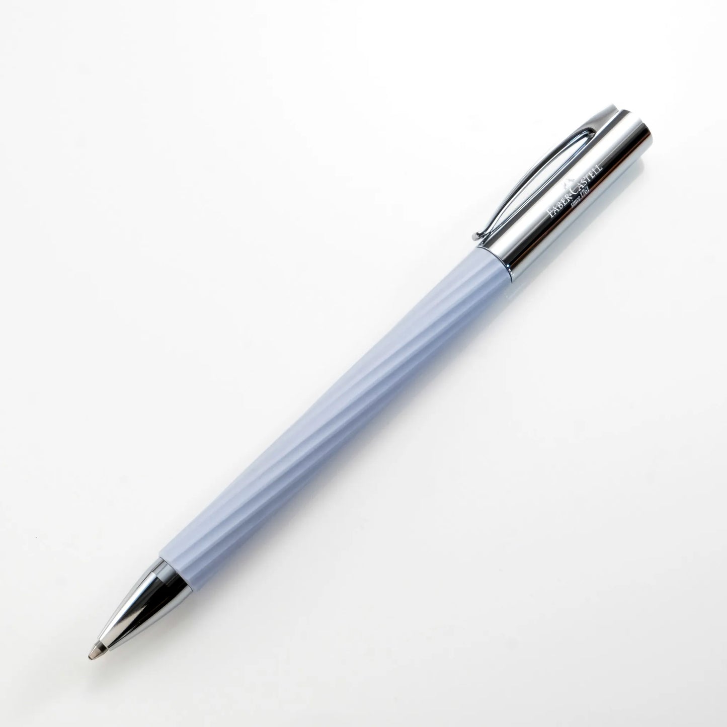 Faber-Castell Ambition Ballpoint Pen - Italic Ice Blue (Anniversary Edition)