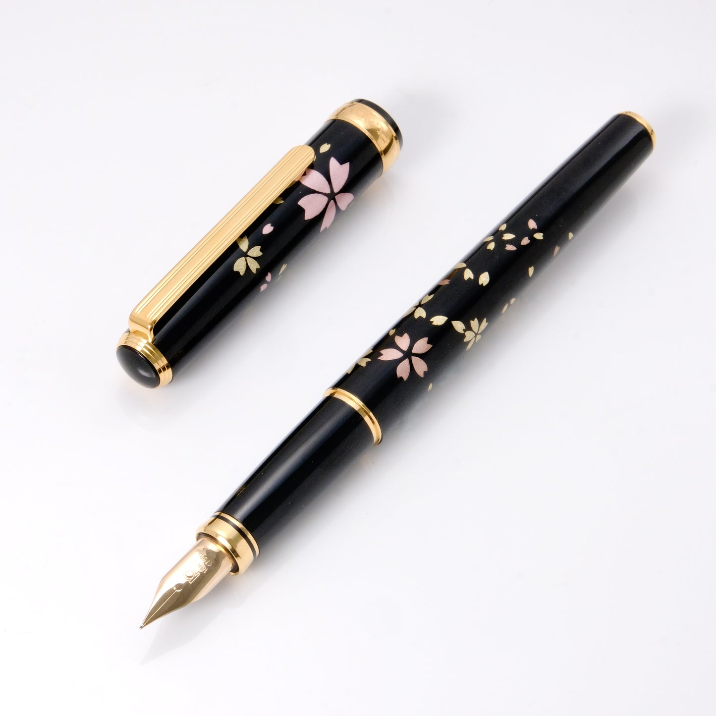 Platinum Vicoh Modern Maki-e Fountain Pen - Cherry Blossoms