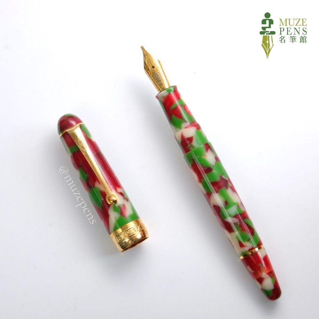 Penlux Masterpiece Delgado 2022 Limited Edition Fountain Pen - Christmas