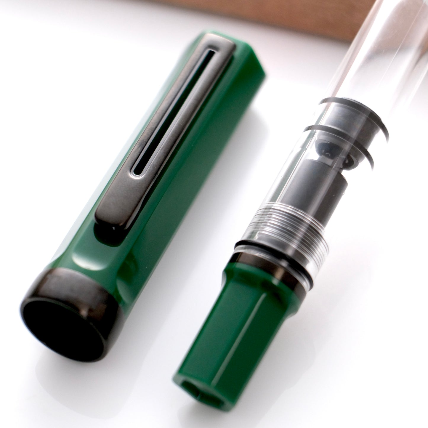 TWSBI ECO Fountain Pen - Irish Green with Onyx