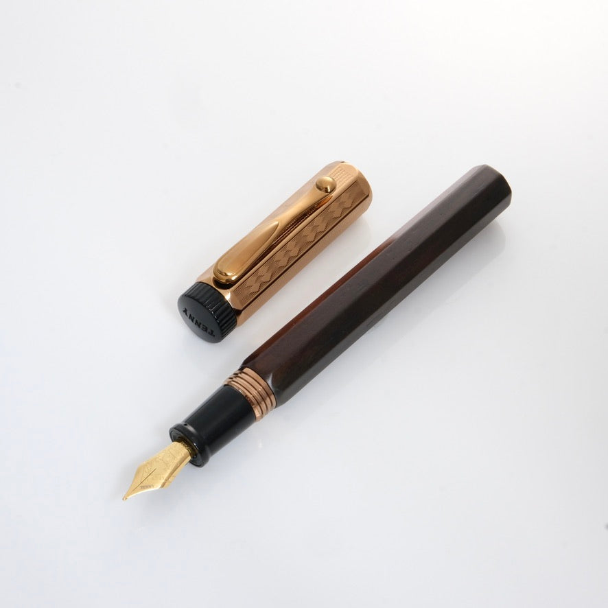 Tenny Traveler Fountain Pen - Rosewood (大紅酸枝木)