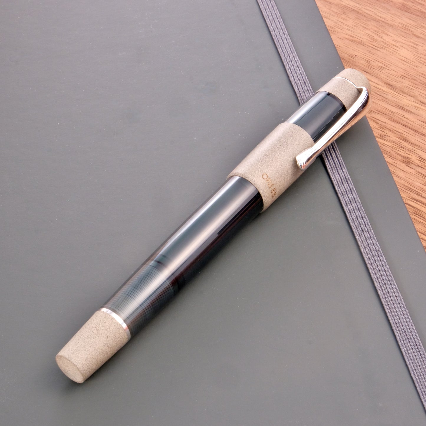 Opus 88 Koloro Eyedropper Fountain Pen - Teal
