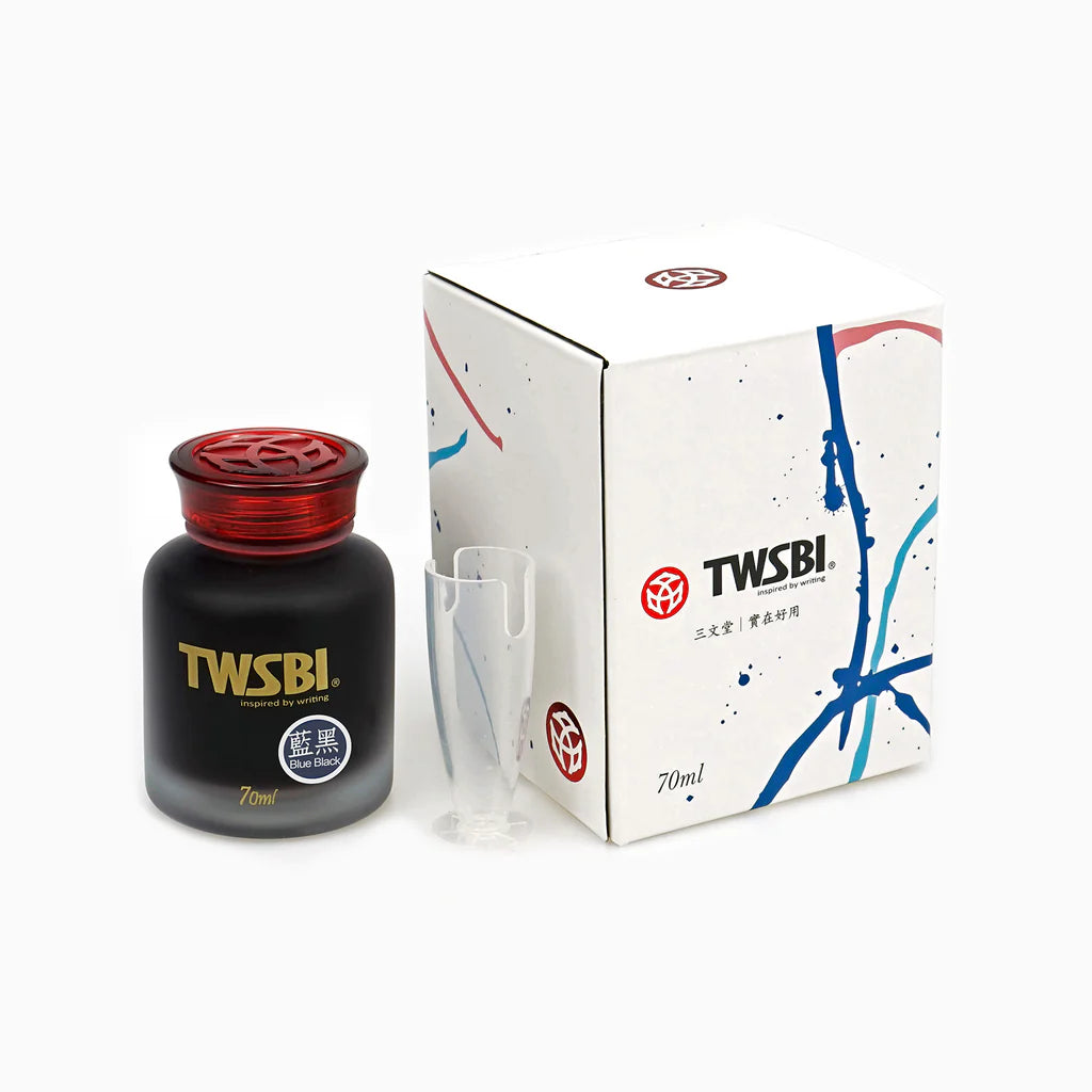 TWSBI Bottled Ink - Blue-Black (70ml)