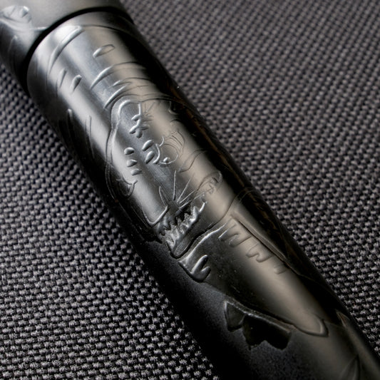 Platinum Izumo Maki-e Fountain Pen - Shikkoku Chikuringunkozu (Tiger)