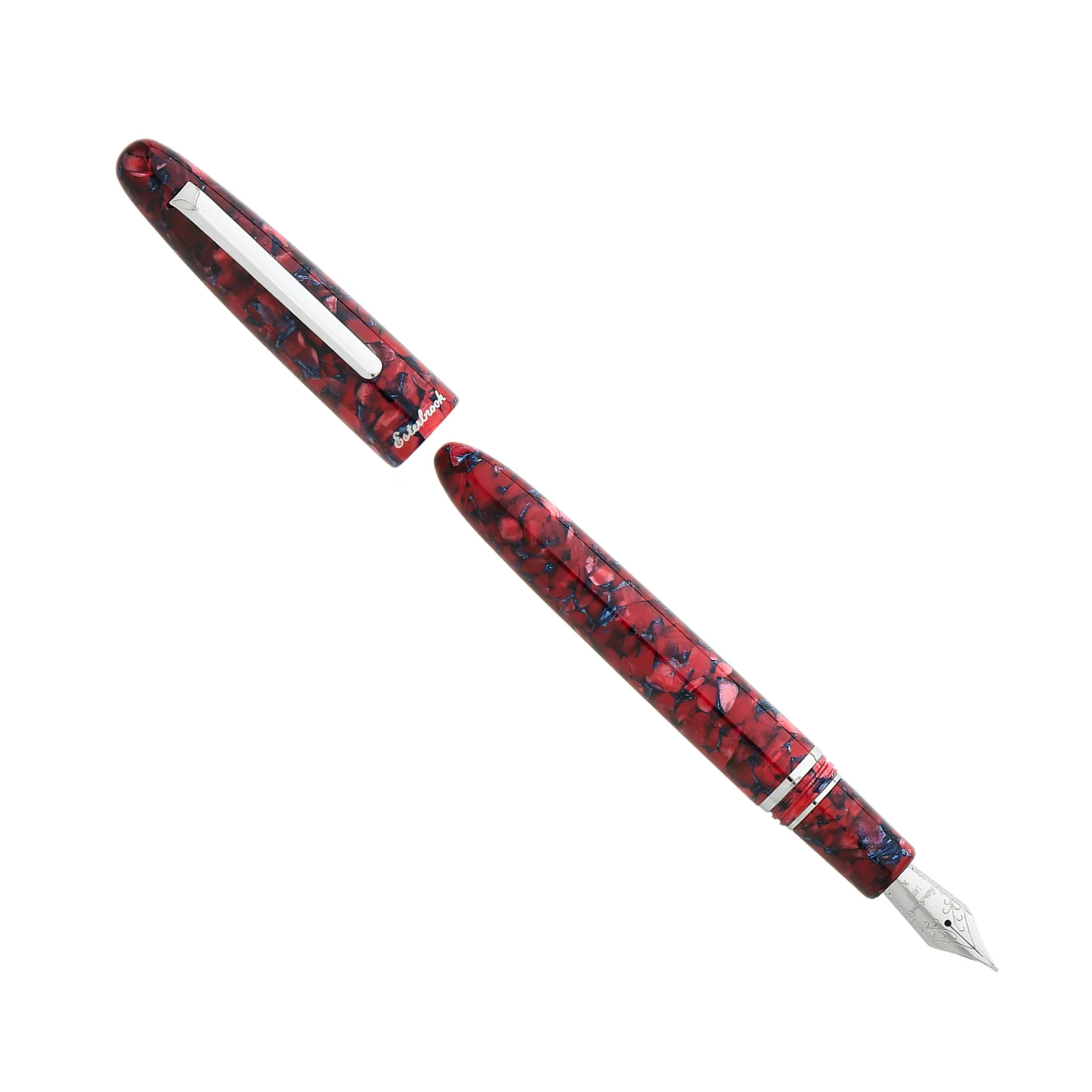 Esterbrook Estie Fountain Pen - Scarlet (Chrome Trim)