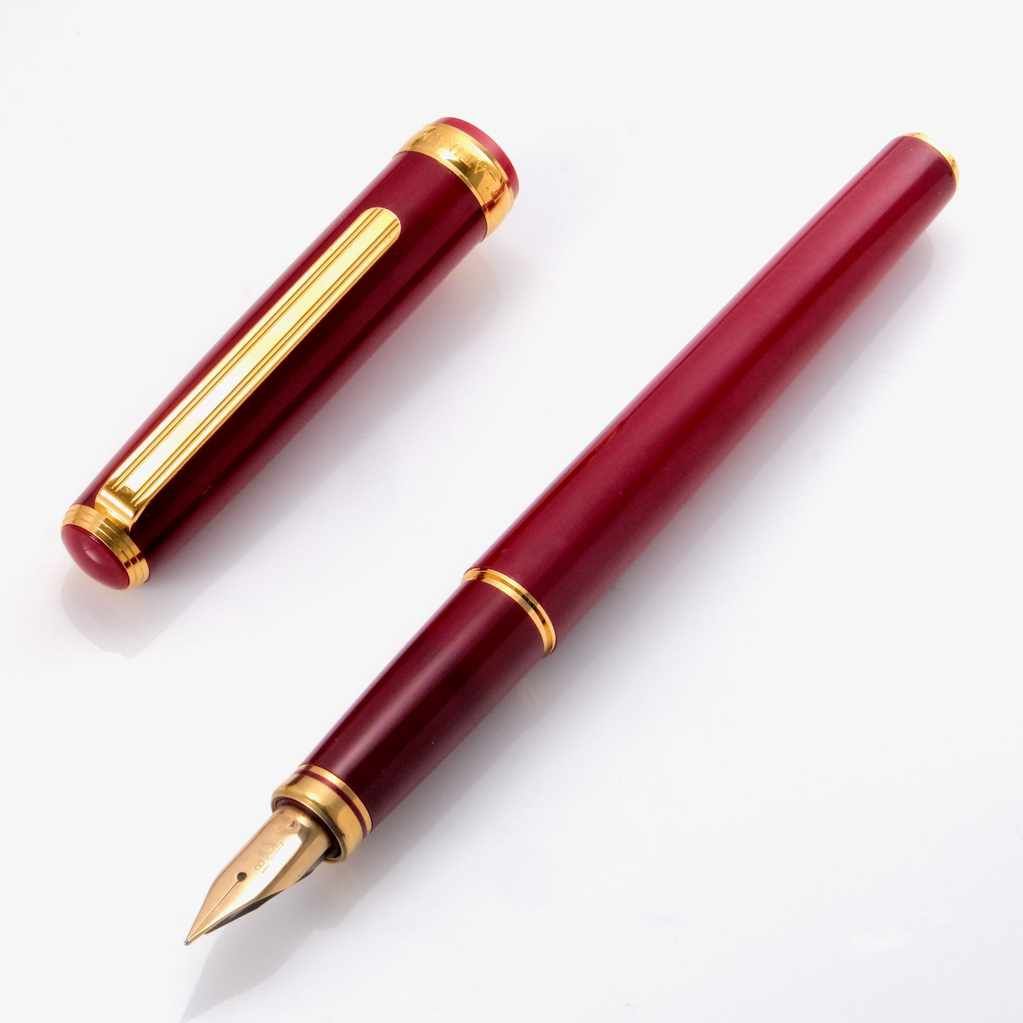 Platinum Vicoh Fountain Pen - Red