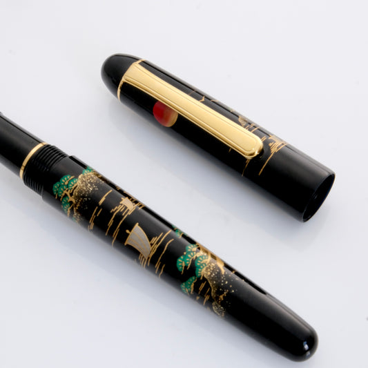 Platinum 3776 Century Urushi Maki-E Fountain Pen - Sansui