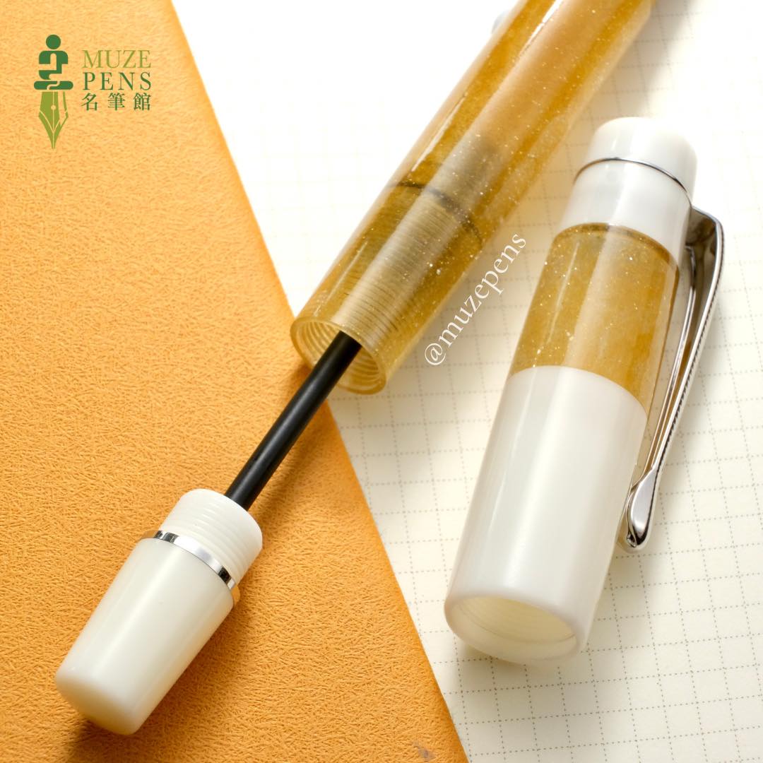 Opus 88 Koloro Eyedropper Fountain Pen - Gold