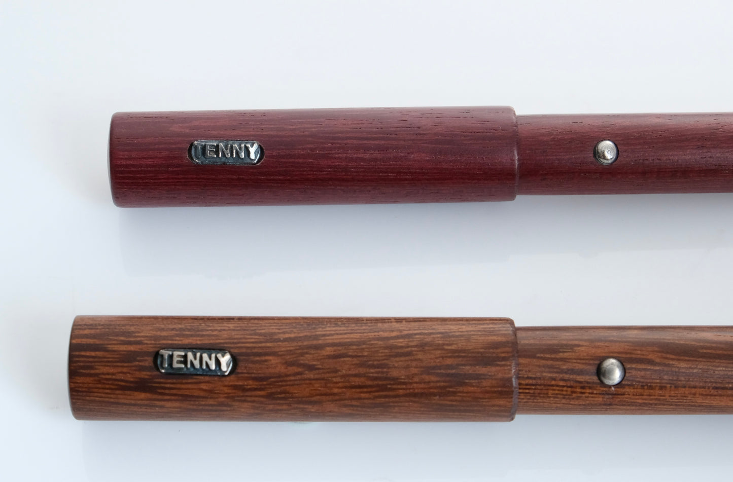 Tenny Idea One with Silver Fountain Pen - Black Wenge (黑雞翅木)