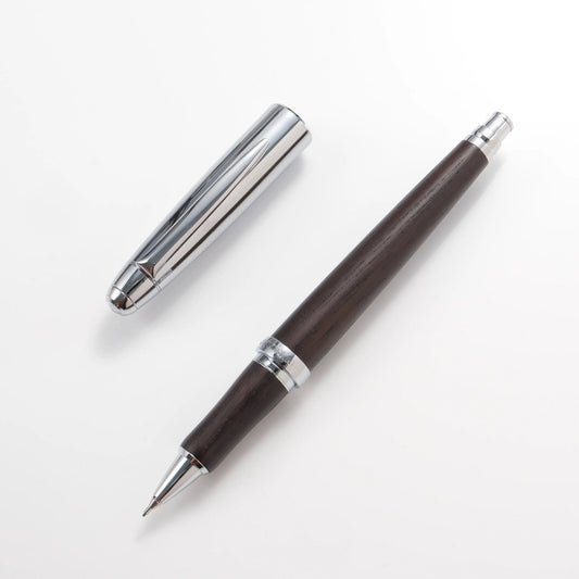 UNI Pure Malt Oak Wood 0.5mm Mechanical Pencil with Cap (Premium Edition)
