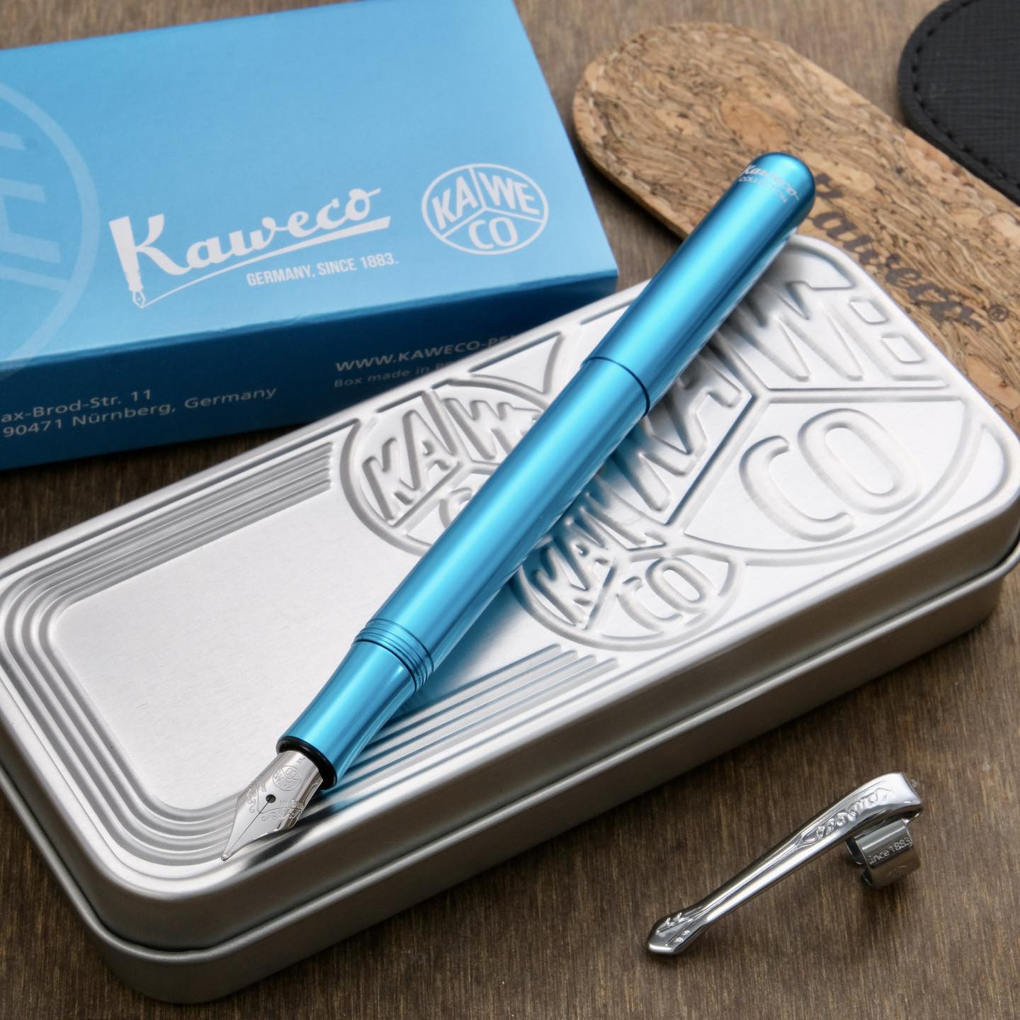Kaweco Liliput Pocket Fountain Pen - Blue (Limited Edition)