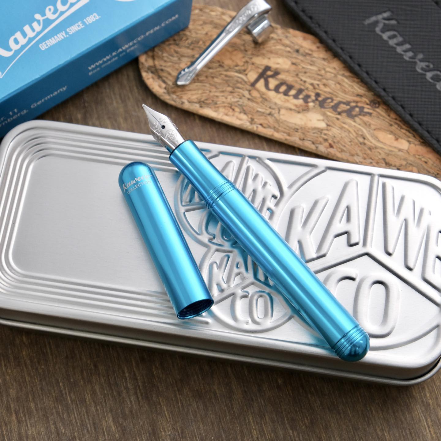 Kaweco Liliput Pocket Fountain Pen - Blue (Limited Edition)