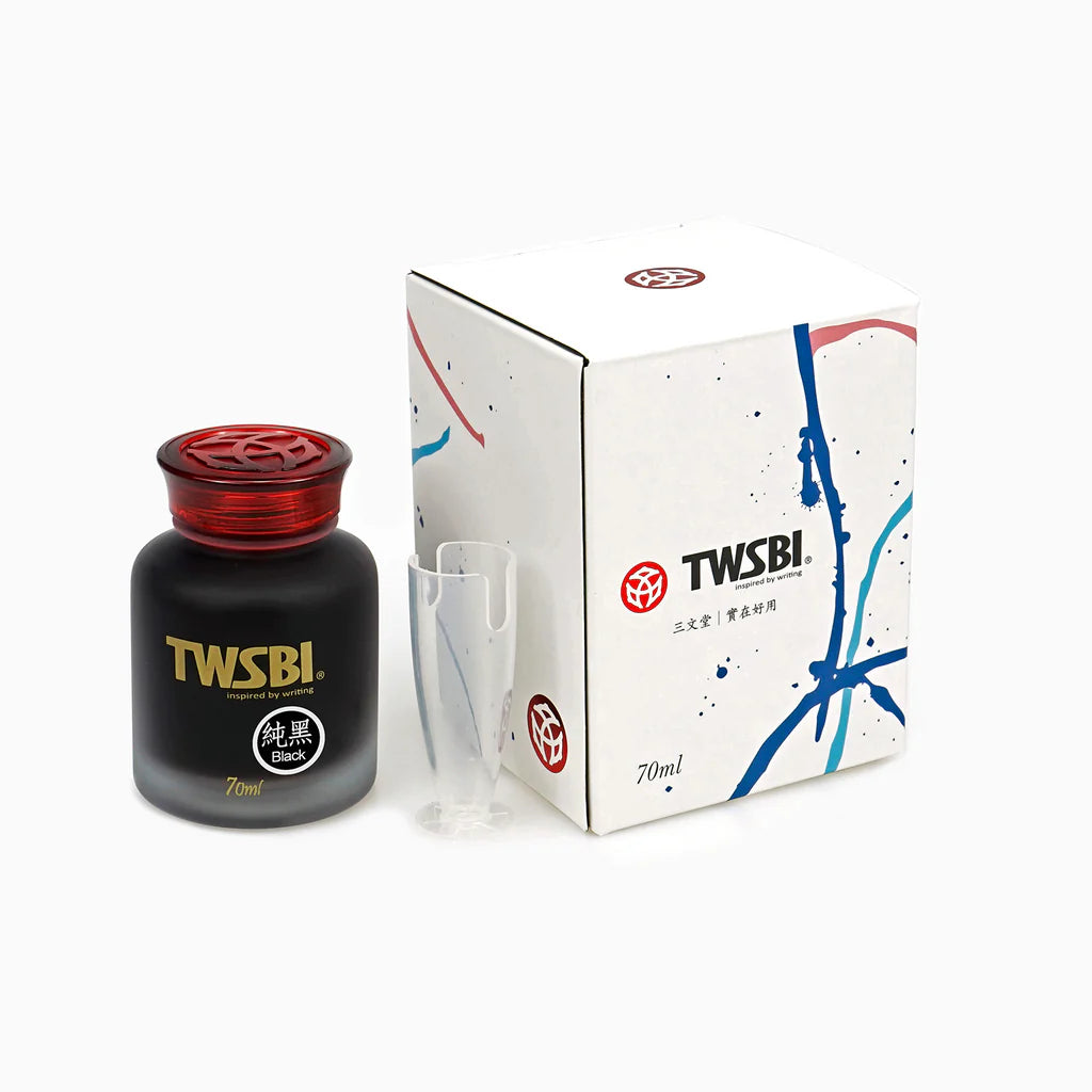 TWSBI Bottled Ink - Black (70ml)