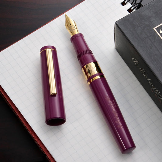 Esterbrook Model J Ebonite Fountain Pen - Blackberry