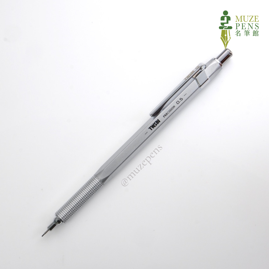 TWSBI Precision RT Mechanical Pencil - Matte Silver