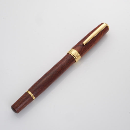 Tenny Coronation Fountain Pen - African Red Sandalwood (非洲紅檀)