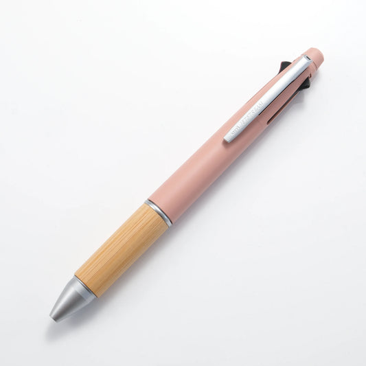 UNI Jetstream 4+1 Bamboo Ballpoint + Mechanical Pencil -  Pink