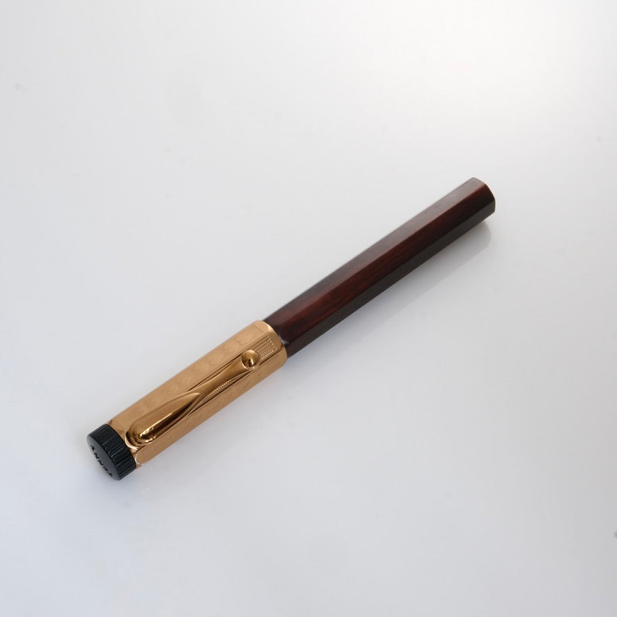 Tenny Traveler Fountain Pen - Rosewood (大紅酸枝木)