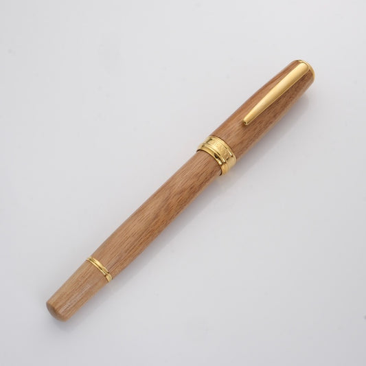 Tenny Coronation Fountain Pen - Taiwanese Camphorwood (台灣牛樟)