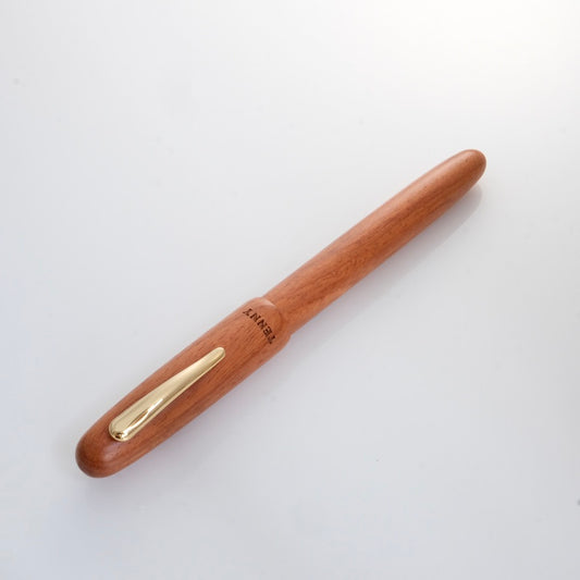Tenny Small Round Rollerball Pen - Burmese Rosewood (緬甸花梨木)