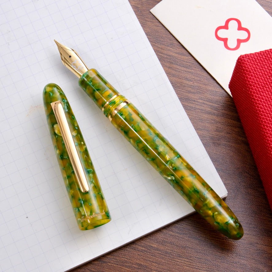 Esterbrook Estie Fountain Pen - Rainforest (Gold Trim)