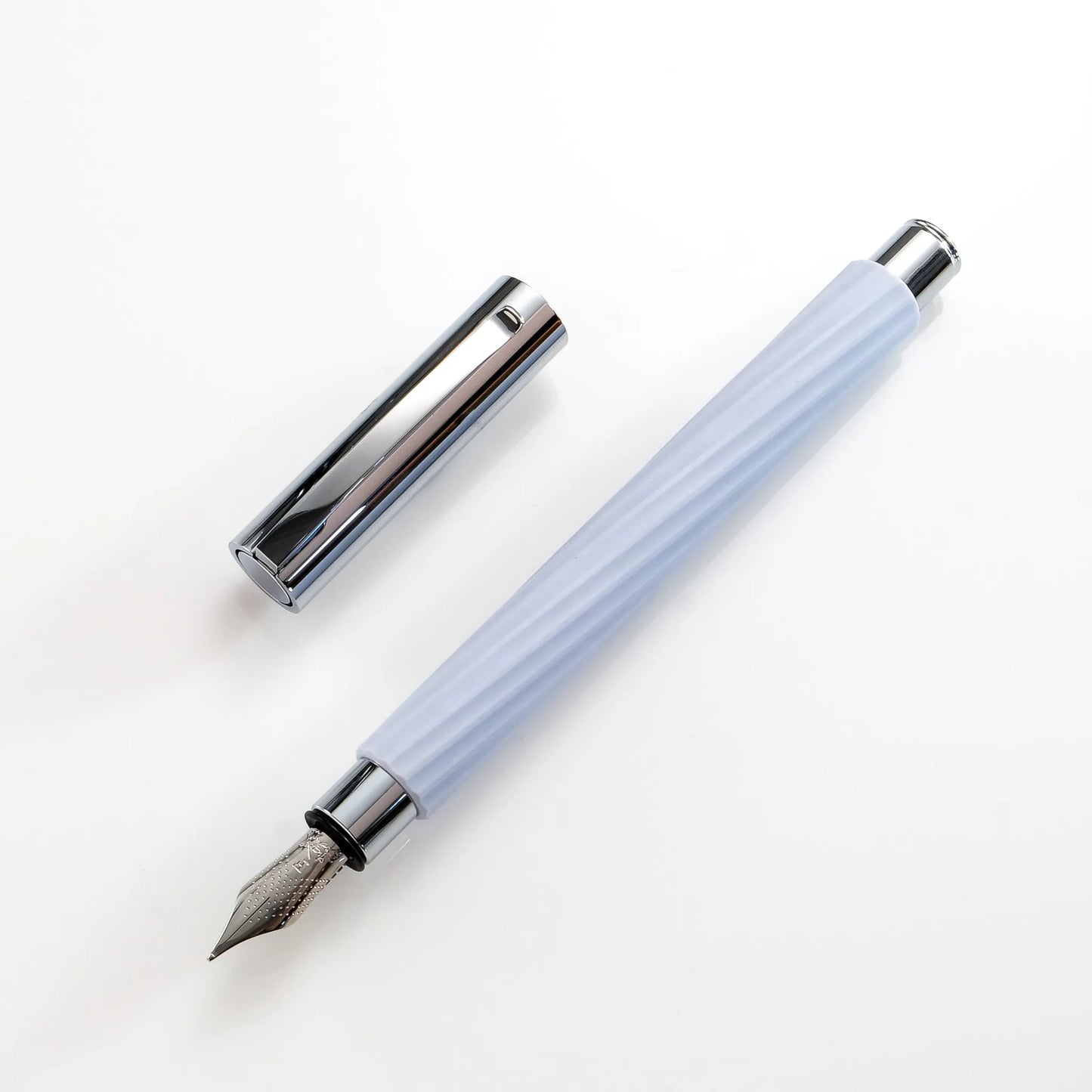 Faber-Castell Ambition Fountain Pen - Italic Ice Blue (Anniversary Edition)