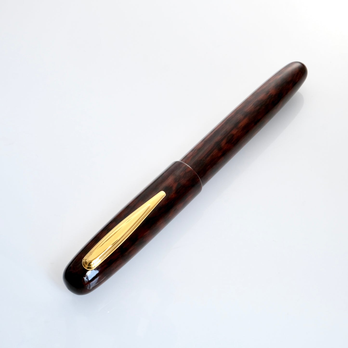 Tenny Premium Lacquered Series Handcrafted Wooden Fountain Pen - Snakewood (生漆蛇紋木)