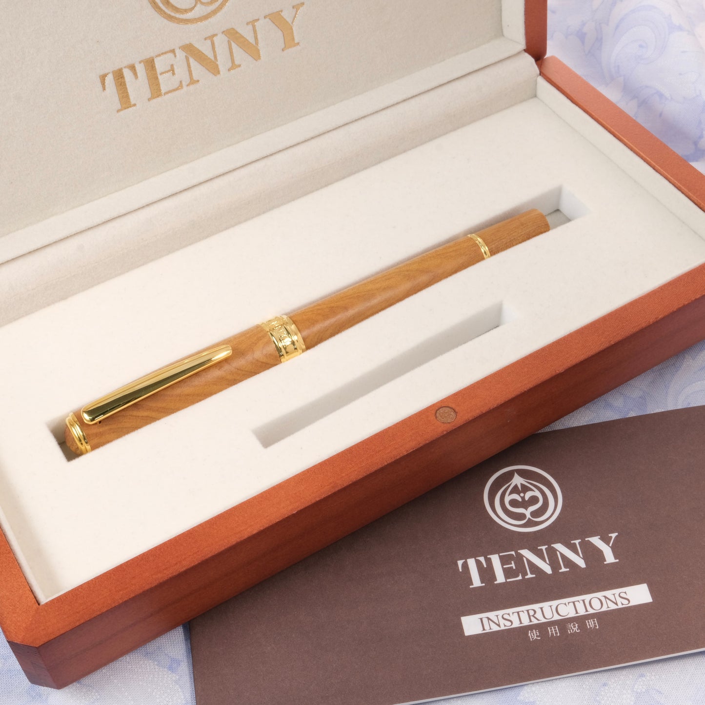 Tenny Coronation Fountain Pen - Taiwanese Incense Cedar (肖楠木)