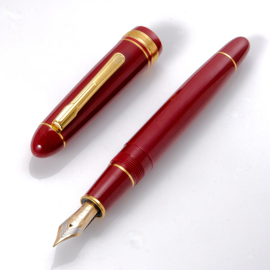 Platinum President Fountain Pen - Red