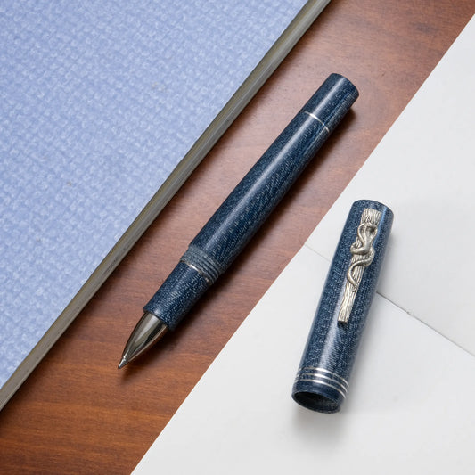 Muze x Cypress 5th Anniversary Cobra Rollerball Pen - Blue Cobra