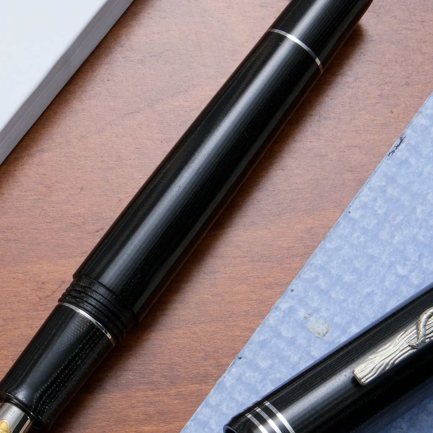 Muze x Cypress 5th Anniversary Cobra Fountain Pen - Black Cobra