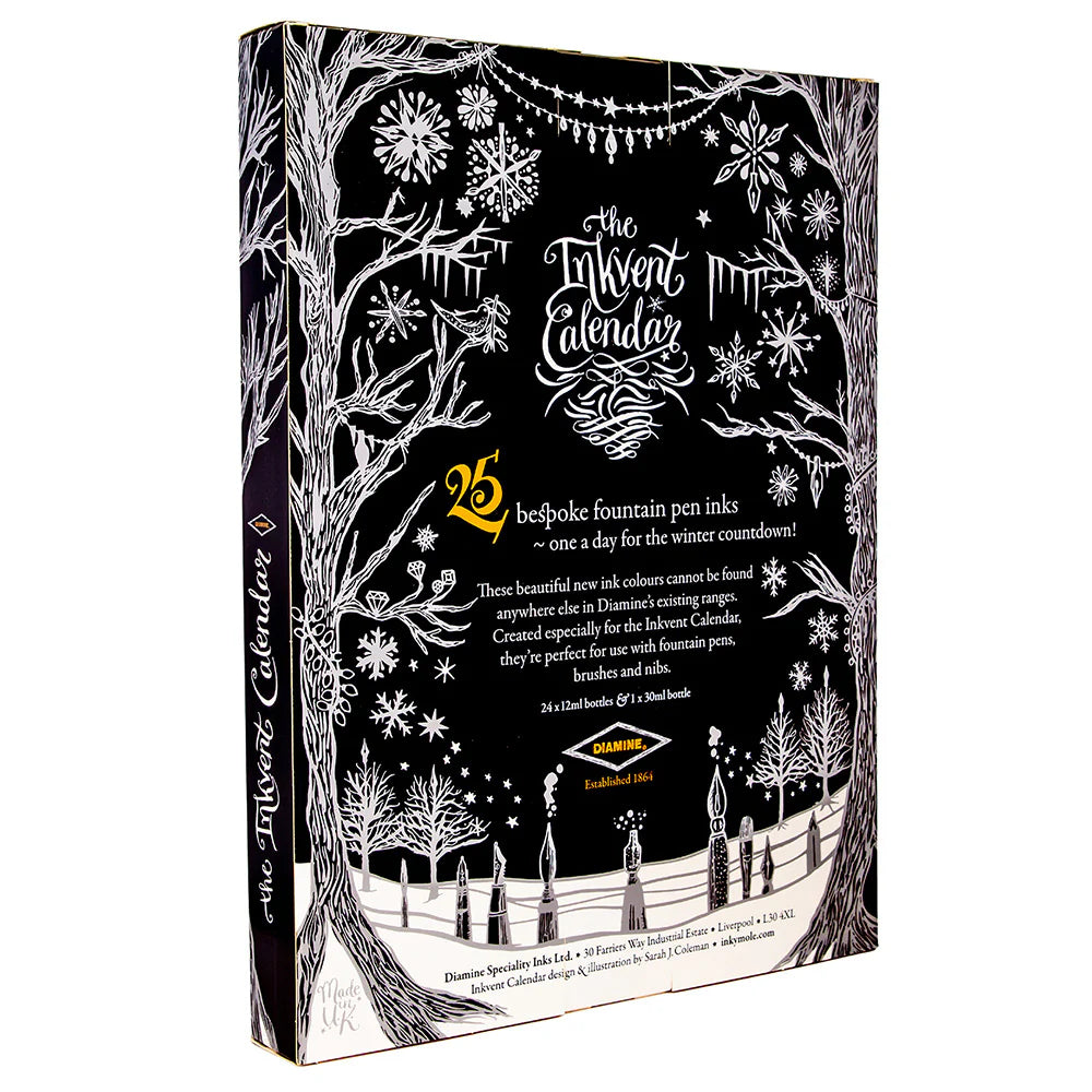 Diamine Inkvent Calendar – Black Edition (2024)