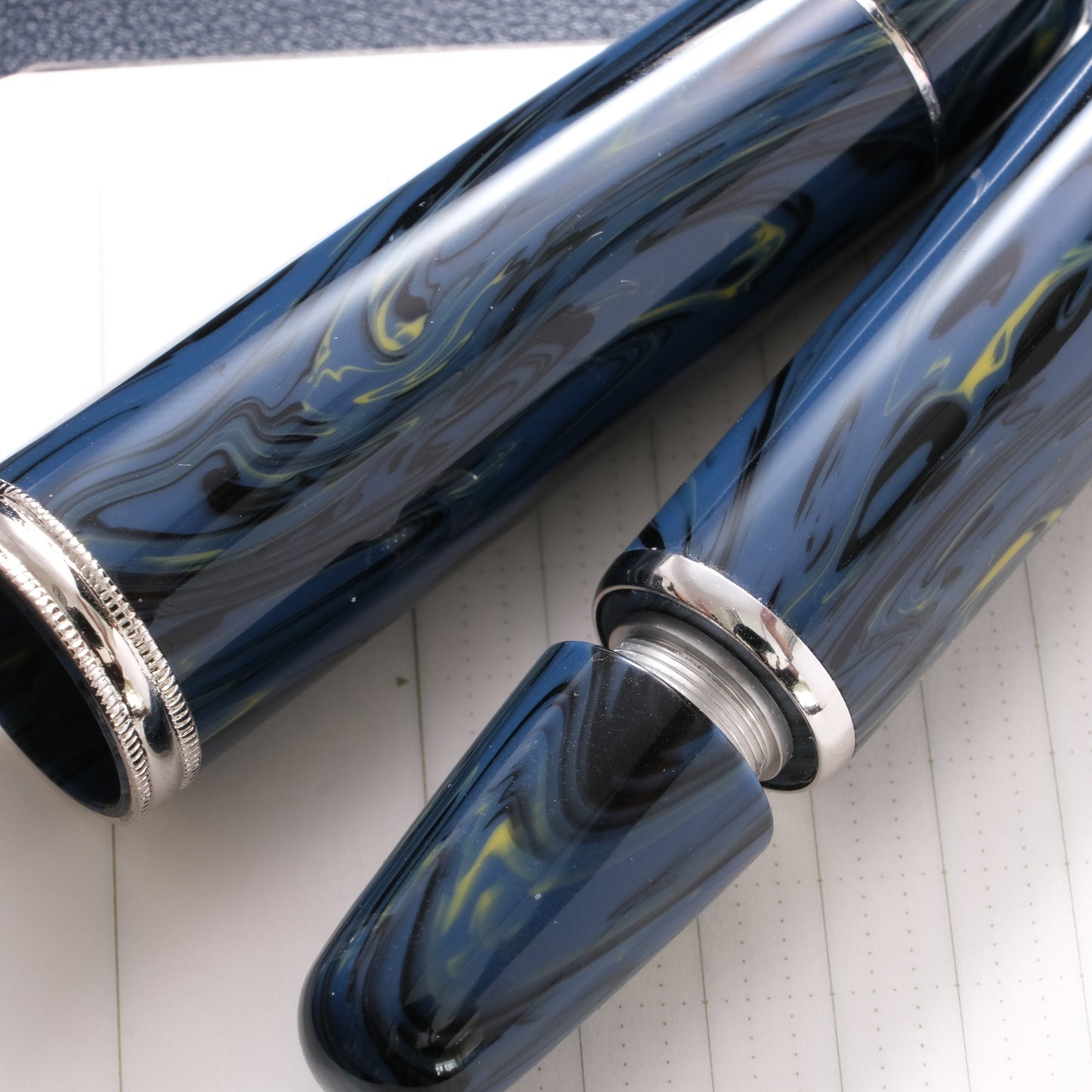 Penlux Masterpiece Grande Great Natural Limited Edition Fountain Pen - Starry Night