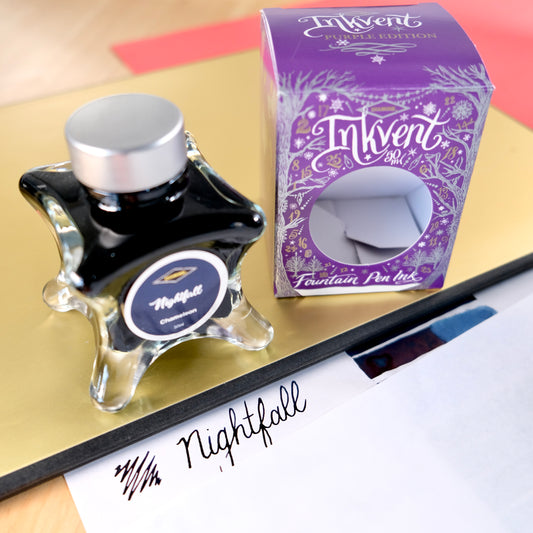 Diamine Ink-vent Purple Edition 2023 Fountain Pen Ink - Nightfall