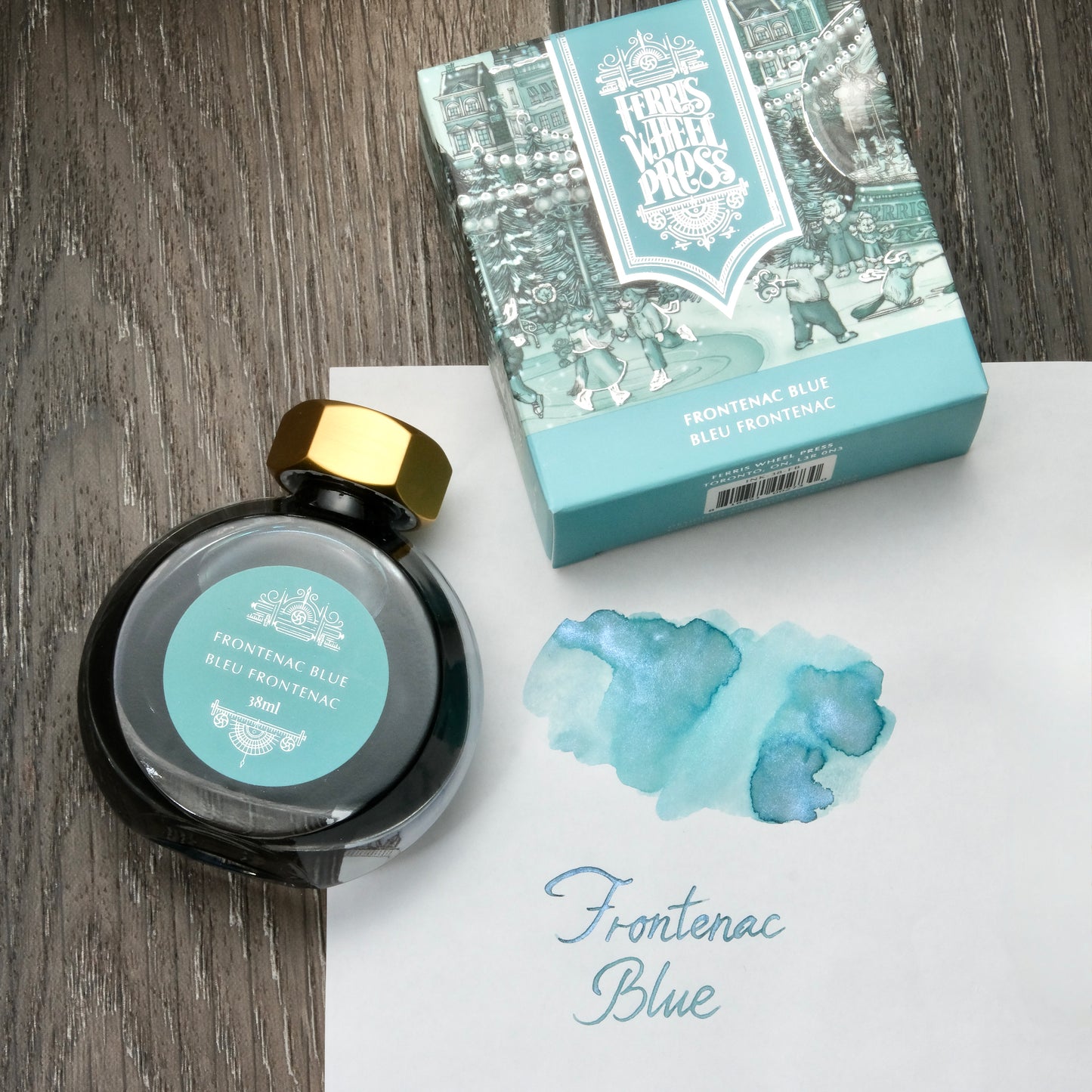 Ferris Wheel Press Ink - Frontenac Blue