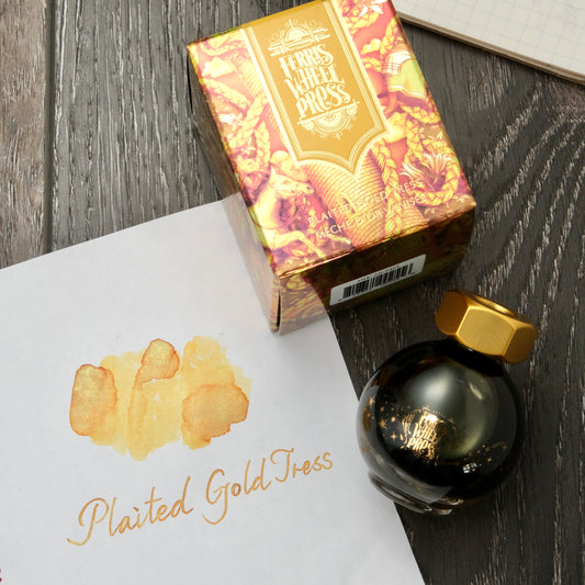 Ferris Wheel Press Ink - Pleated Gold Tress