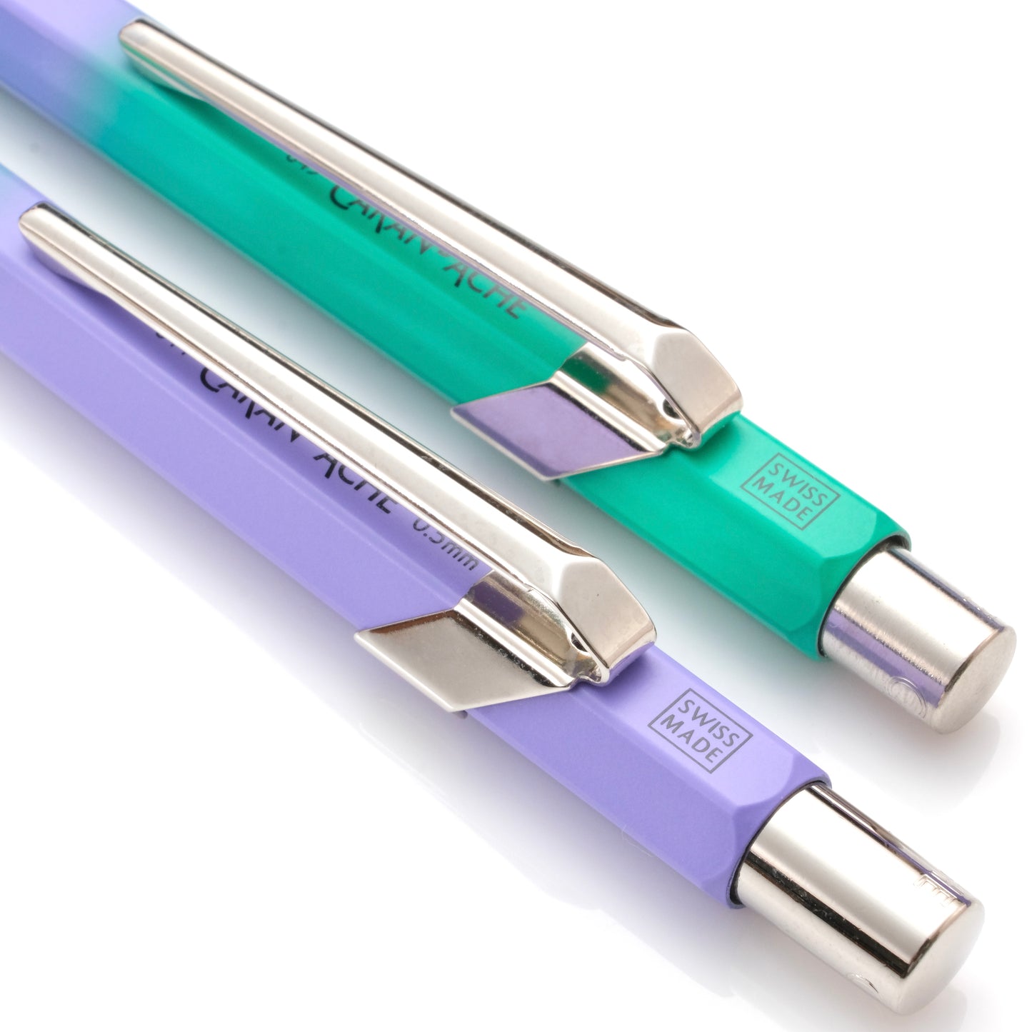 Caran d'Ache 849+844 Ballpoint Pen and Mechanical Pencil Set - Borealis