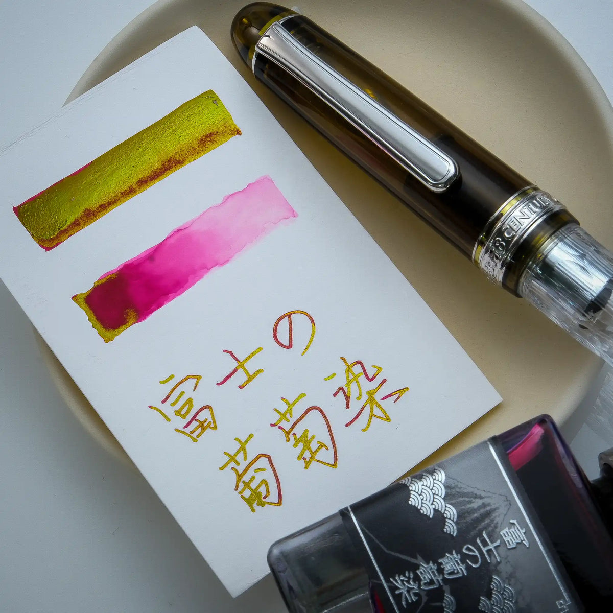 Platinum #3776 Century Fuji Unkei Fountain Pen – Unkai (Limited Edition)