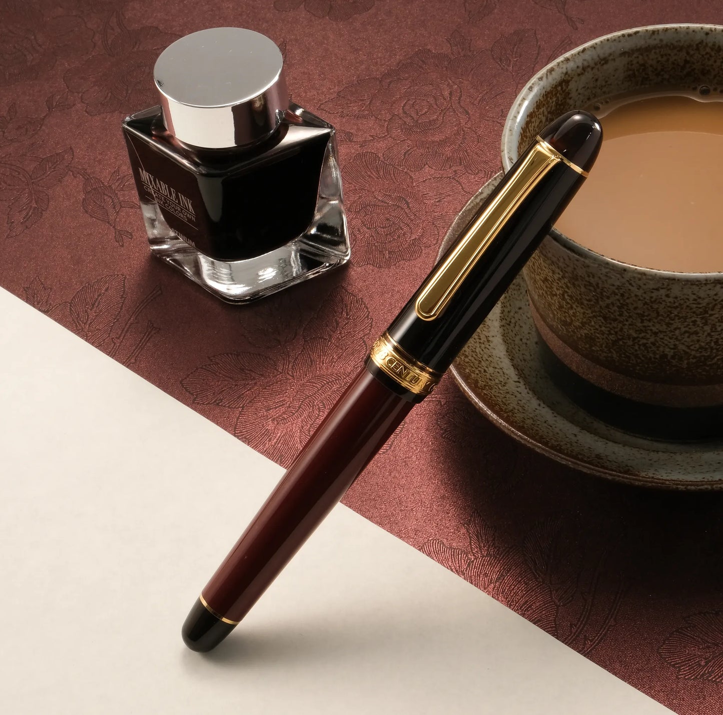 Platinum #3776 Century Fountain Pen – Coffee Jelly (Limited Edition)