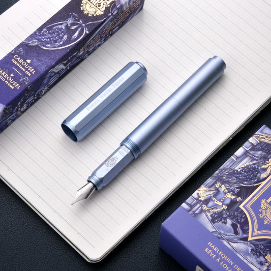 Ferris Wheel Press Aluminum Carousel Fountain Pen - Harlequin Dream (Limited Edition)
