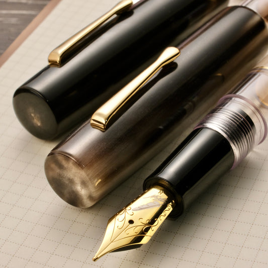 Fine Writing Int. Fenestro Fountain Pen - Buffalo Horn