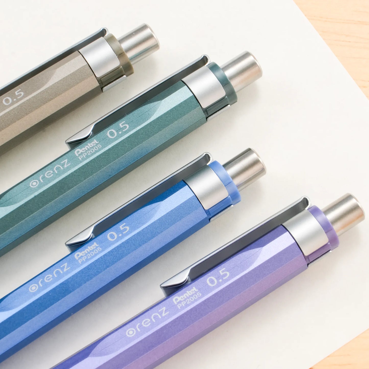 Pentel Orenz AT Dual Grip 0.5mm Mechanical Pencil - Cool Nuance - Celeste Blue (Limited Edition)