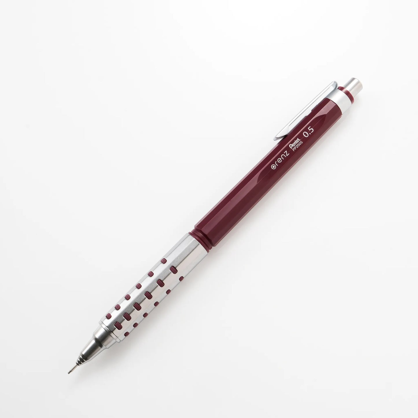 Pentel Orenz AT Dual Grip 0.5mm Mechanical Pencil - Dark Red