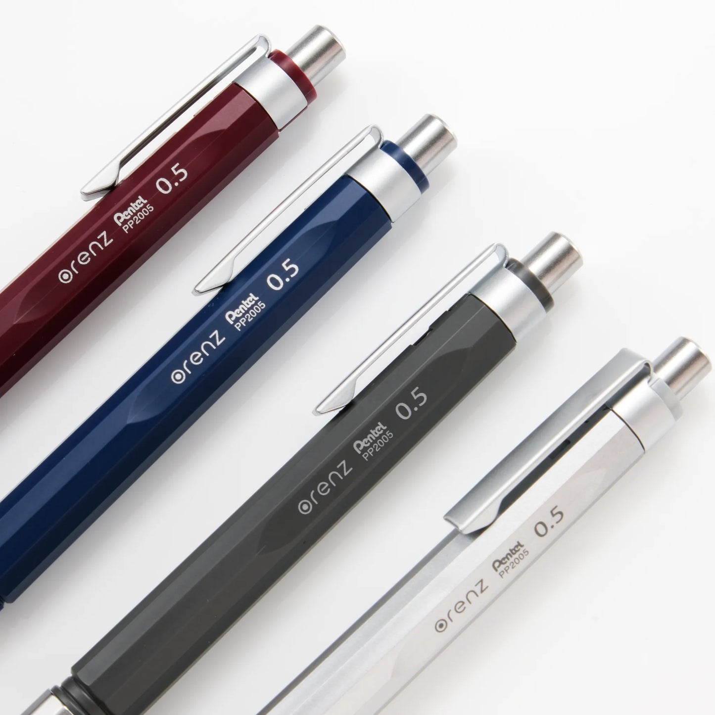 Pentel Orenz AT Dual Grip 0.5mm Mechanical Pencil - Silver