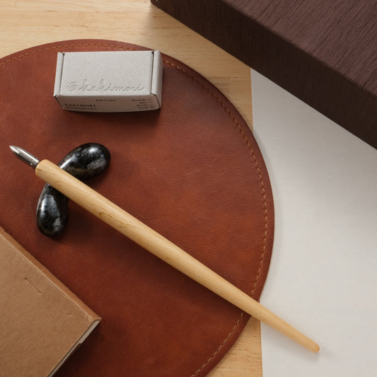 Kakimori Nib Holder - White Sakura Wood
