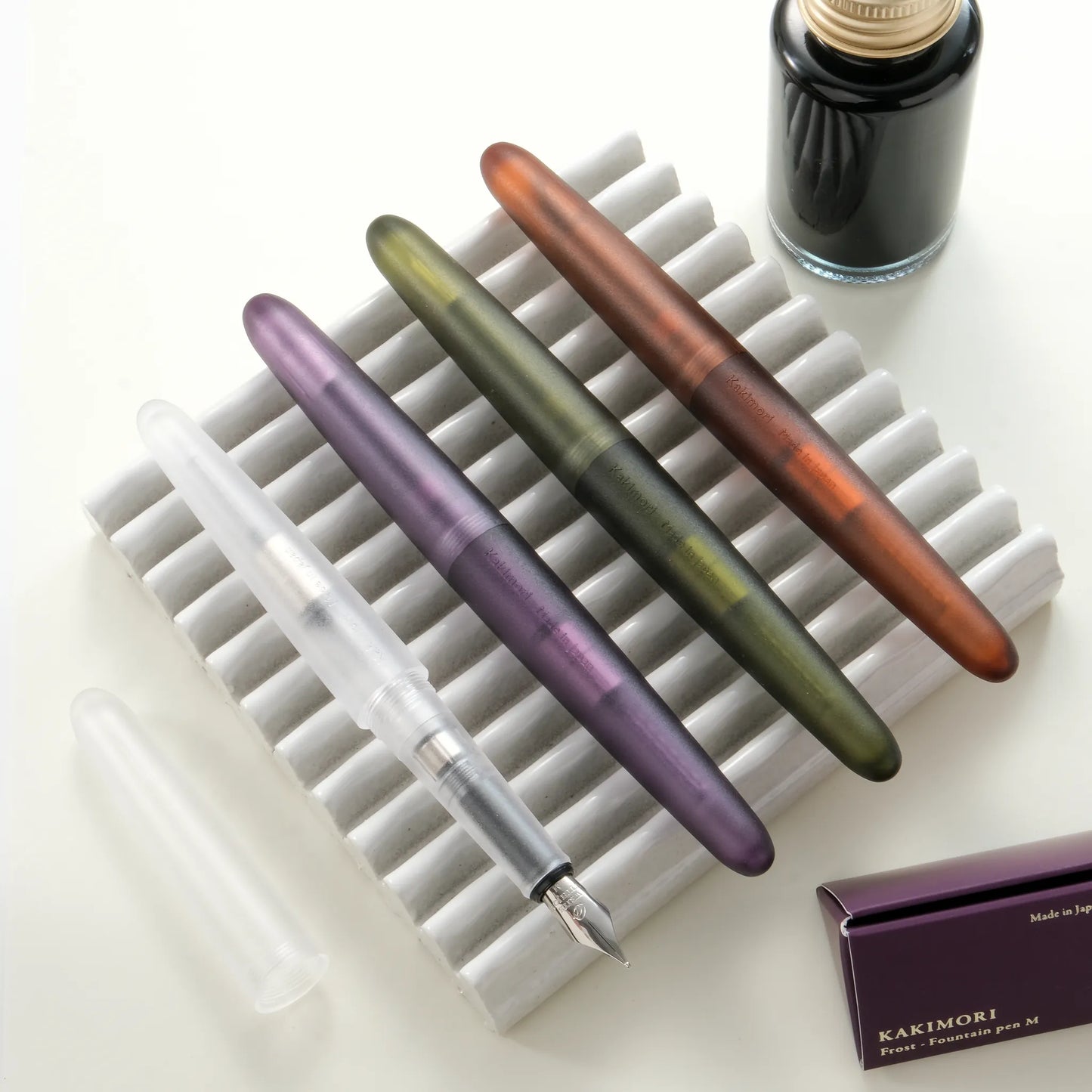 Kakimori Frost Fountain Pen - Violet