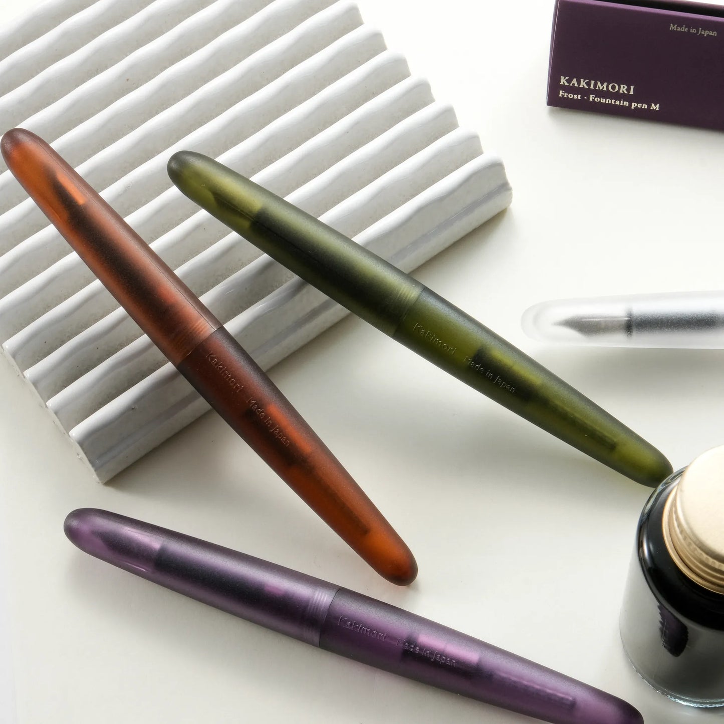 Kakimori Frost Fountain Pen - Violet